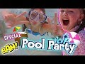 AMAZING POOL PARTY! - EPCOT - DISNEY FLORIDA 2017 DAY 9!