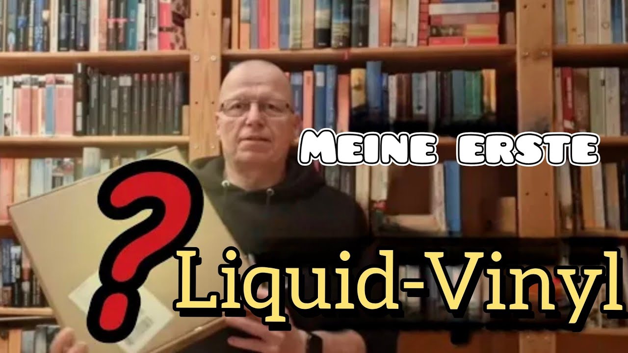 Meine erste Liquid-Vinyl Schallplatte in meiner Sammlung 