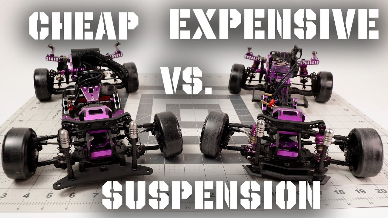 Cheap Vs. Expensive RC Suspension RC Drift Shock Comparison Yokomo