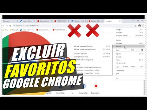 Como Excluir Sites Da Barra de Favoritos do Navegador Google Chrome