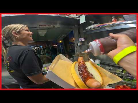 We Serve Hot Dogs From Our Food Truck At The Rodeo | Food Business POV