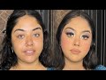 Glam look taught by manveenmakeovers  dehradun makeup  step by step tutorial