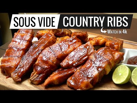 Sous Vide Country Style Ribs Experiment with Joule from ChefSteps