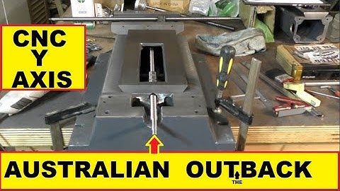 How to Convert a Manual Mill to CNC  Y-axis build Episode 1