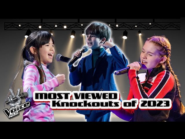 TOP 5 | MOST viewed KNOCKOUTS of 2023 | The Voice Kids class=