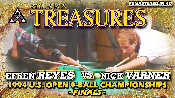 1994 TREASURE: Efren REYES vs. Nick VARNER - FINAL...