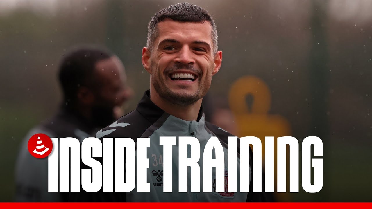 Lads Prepare For Palace | Inside Training