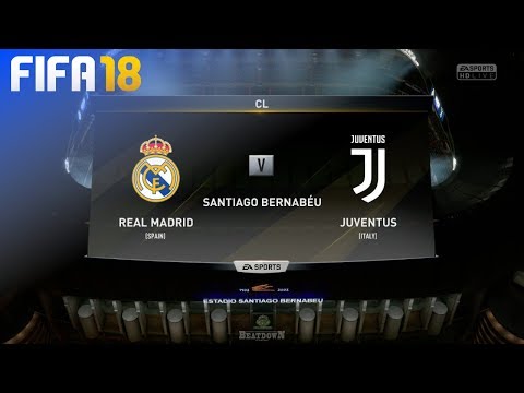 FIFA 18 - Real Madrid vs. Juventus @ Estadio Santiago Bernabéu