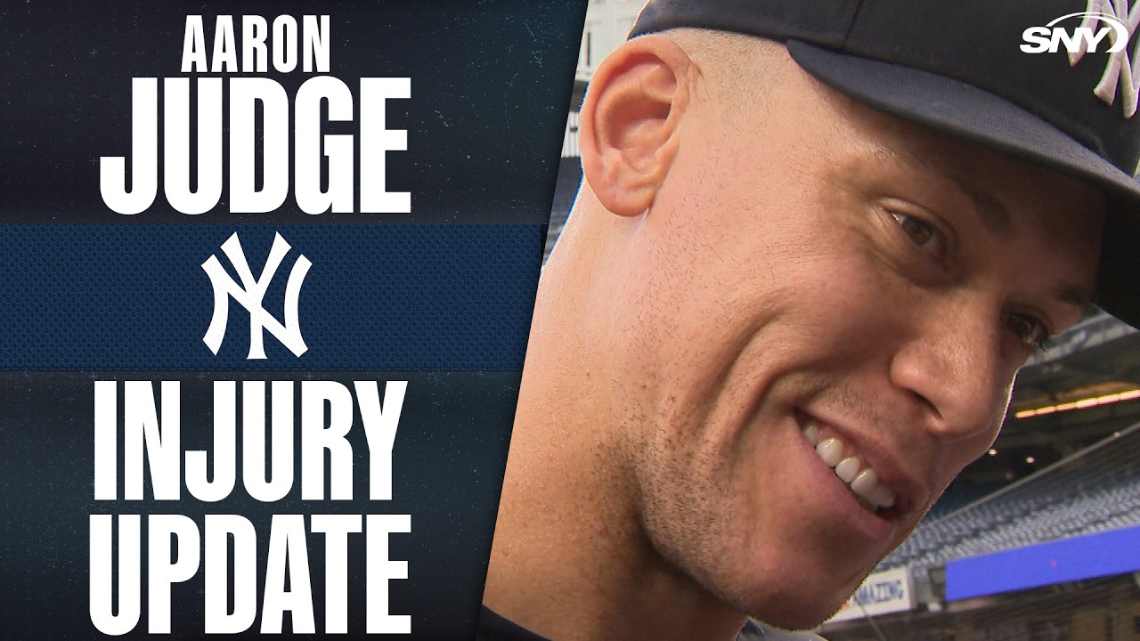 Aaron Judge gives injury update, return to play timeline for Yankees