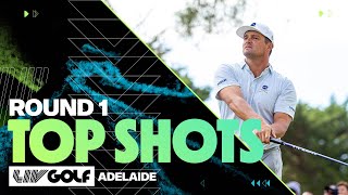 TOP SHOTS: Highlights Of The Best Shots From Round 1 | LIV Golf Adelaide