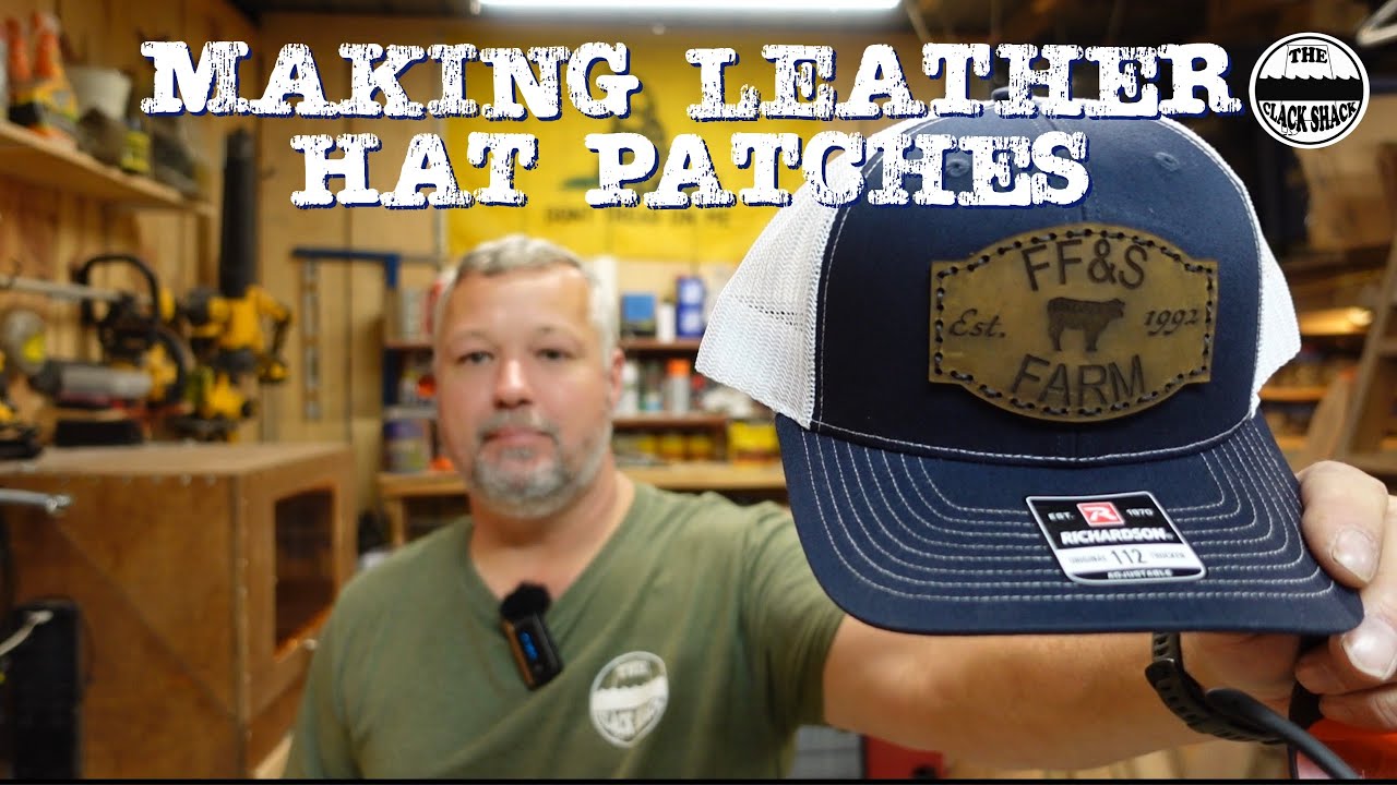 Secrets to Making Leather Patch Trucker Hats with a Laser! 