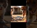 Fish Escapes Bowl… Puppy Saves It! 🐟😳#TamilShorts#VillageAnimals#PuppyRescue#FishEscape