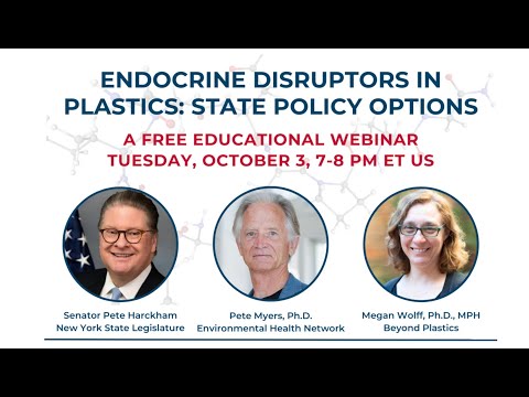 Endocrine Disrupting Chemicals in Plastic - Pete Myers, PhD