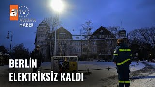 Berlin Elektriksiz Kaldı