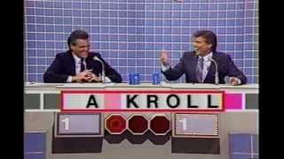 Scrabble With Chuck Woolery And Game Show Hosts Part 1