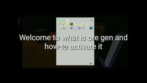 Minecraft FallenTech Skyblock What is oregen and how to activate it + how to get mana