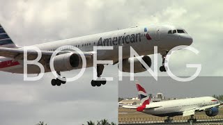 Boeing Sunday Action - British and American *With ATC*