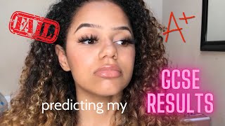 PREDICTING MY GCSE RESULTS 2020!! | Tawana