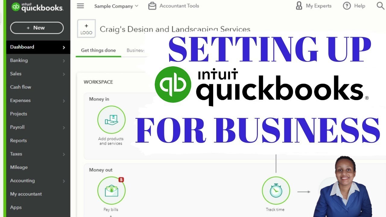 How to setup QuickBooks Online 2022 - YouTube