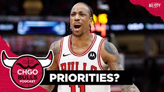 What is the Chicago Bulls' biggest offseason priority?  | CHGO Bulls Podcast