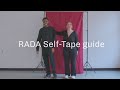 RADA Self-Tape guide