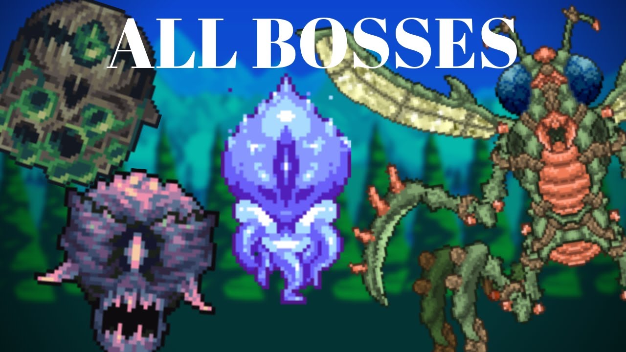 Terraria: Mixed Mods All Bosses (check desc.) 