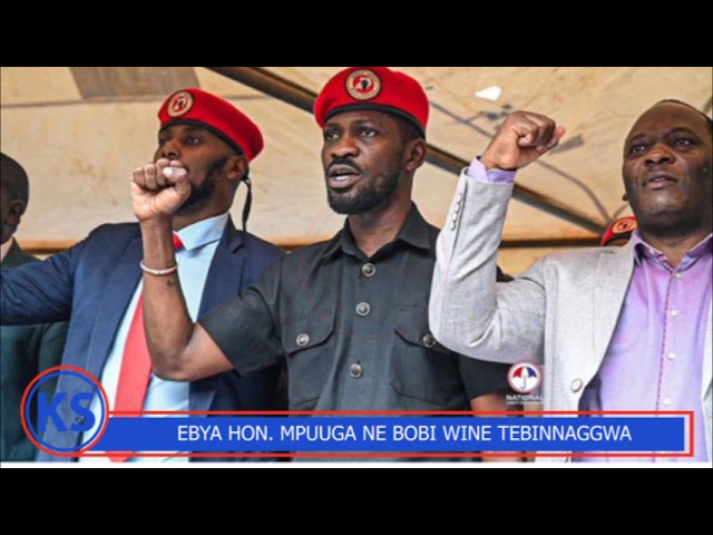 NUP: Ebya Mpuuga Ne Bobi Wine Tebinnaggwa, Waliwo Bwino Aleeteddwa! class=