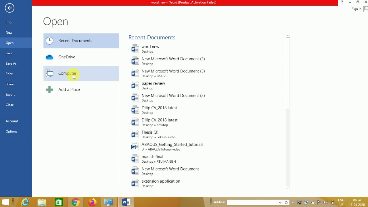 Introduction of MS Word(105 Practical 8.1- 8.4) by Sudha Saini GPC ...