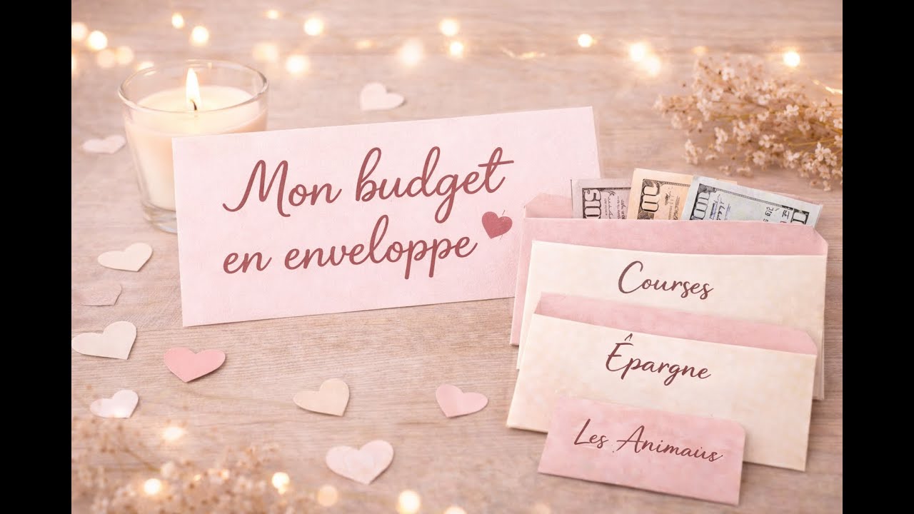 ENVELOPPES BUDGET ❤️ Budget, remplissage & défis Février 2026 ❤️