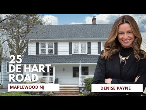 25 De Hart Road, Maplewood, NJ home video tour