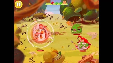 Angry Birds Epic-Wave Battle-Puzzle Bridge-Walkthrough