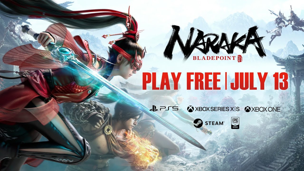 NARAKA: BLADEPOINT FREE TO PLAY & PS5 Announcement Trailer