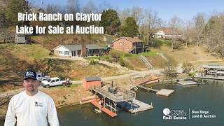 Brick Ranch on Claytor Lake for Sale at Auction