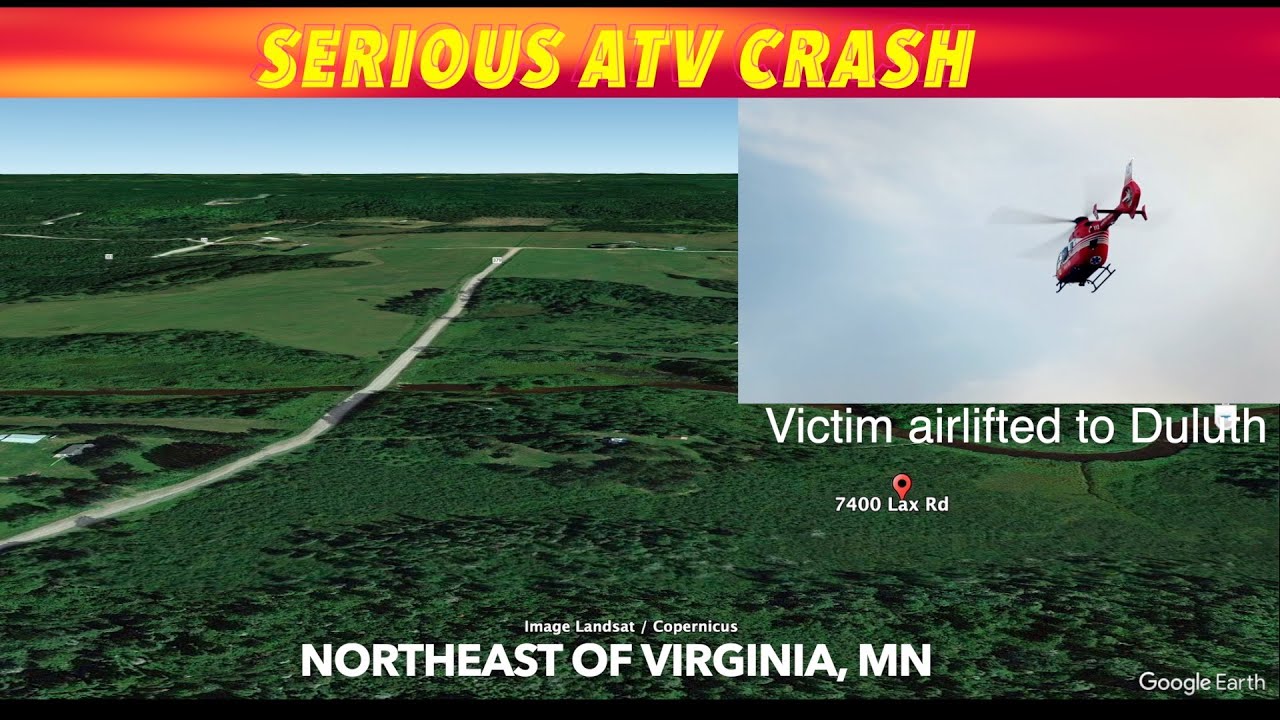 Serious ATV Crash On Iron Range - YouTube