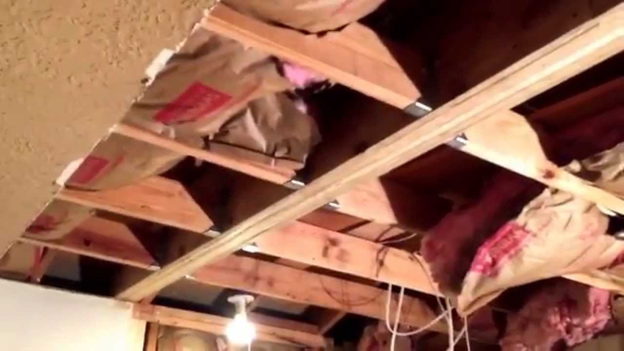 Removing And Supporting A Load Bearing Wall With A Hidden Beam Part 4