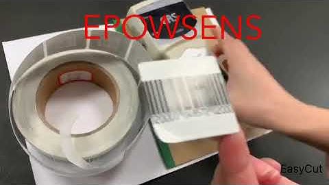 EAS 4x4 cm RF label test and deactivate