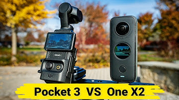 DJI Osmo Pocket 3 vs Insta360 One X2 Video Comparison