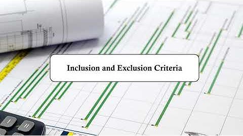 Decoding Systematic Reviews: The Vital Role of Inclusion and Exclusion Criteria!