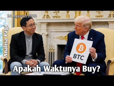 Apakah Waktunya sudah Waktunya Buy Bitcoin? Belum ada tanda Penurunan Yang Kuat - Analisa Pagi
