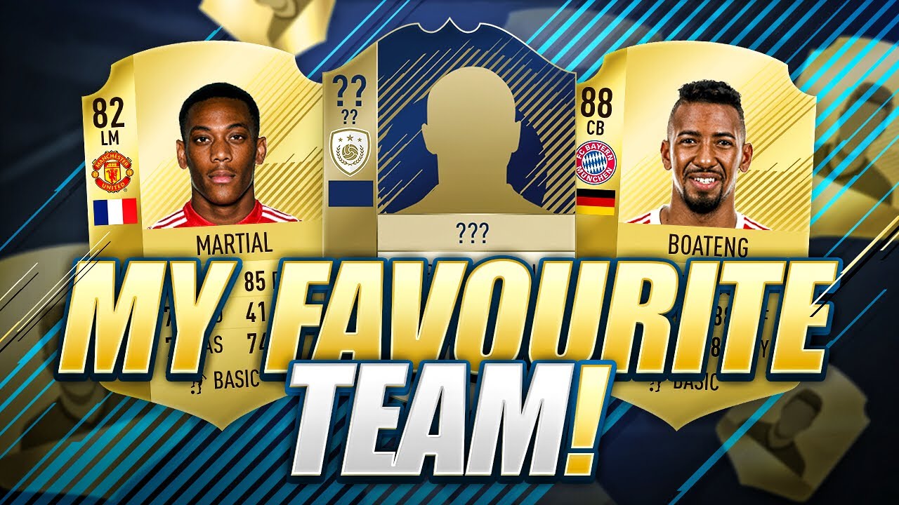 fifa 18 ultimate team apk MY FAVOURITE TEAM?
