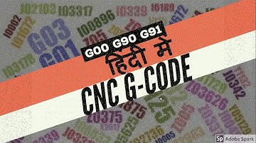 CNC TUTORIAL IN HINDI( G-CODE) WWW.HDKNOWLEDGE.COM