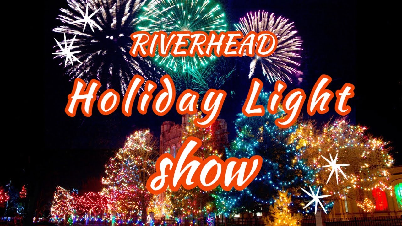 Town of Riverhead Drive Thru Holiday Light Show GoPro Max 360 VR