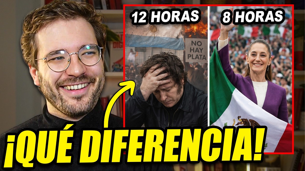 SHEIMBAUM Y MÉXICO DAN UNA LECCIÓN A MILEI. LA DIFERENCIA ES BRUTAL.