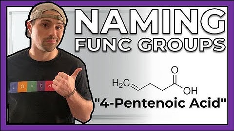 IUPAC Naming with Other Functional Groups