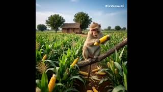 the farmer had worked on field happy #ai #farmer #bandar
