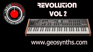 GEOSynths Live Stream - DSI Prophet REV 2