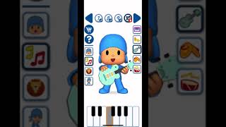 My talking pocoyo music dancing video pocoyo #shorcuts funny video Pato Mobil game iOS / android Resimi