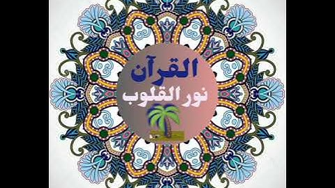 🌴 القرآن الكريم نور القلوب .