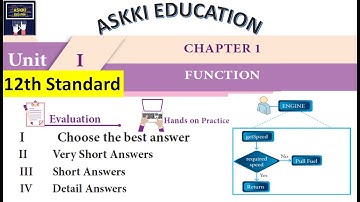 💥12th Computer Science Chapter 1 : Function - Book Back Answers | English Medium