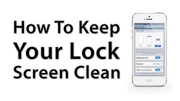 [iOS Advice] How To Keep Your Lock Screen Clean - Hide Notifications